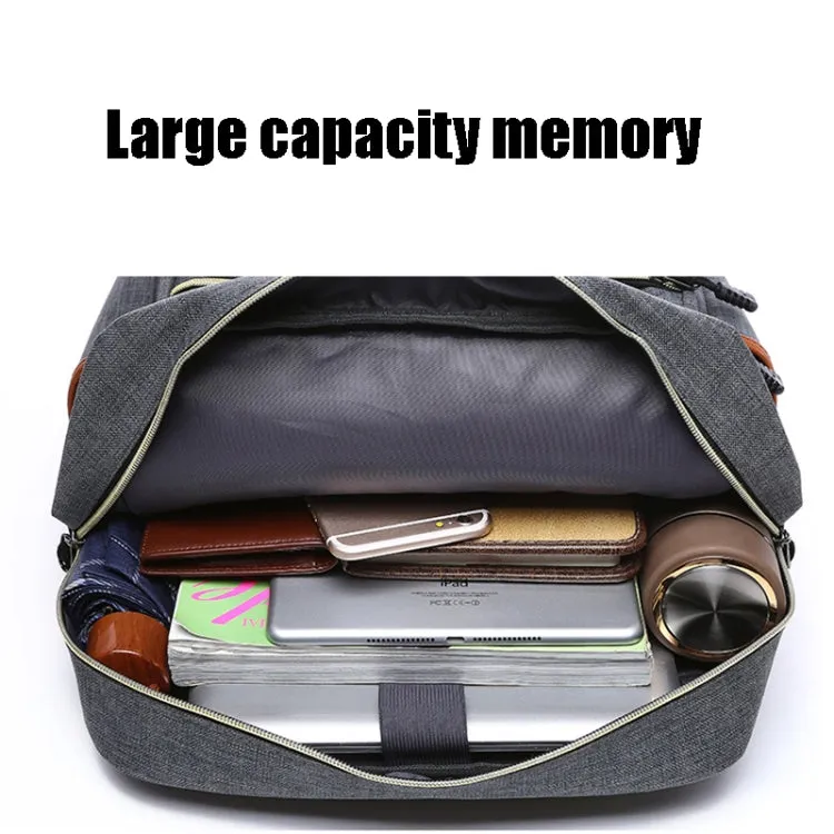 203 Outdoor Travel Shoulders Bag Computer Backpack with External USB Charging Port(Red)