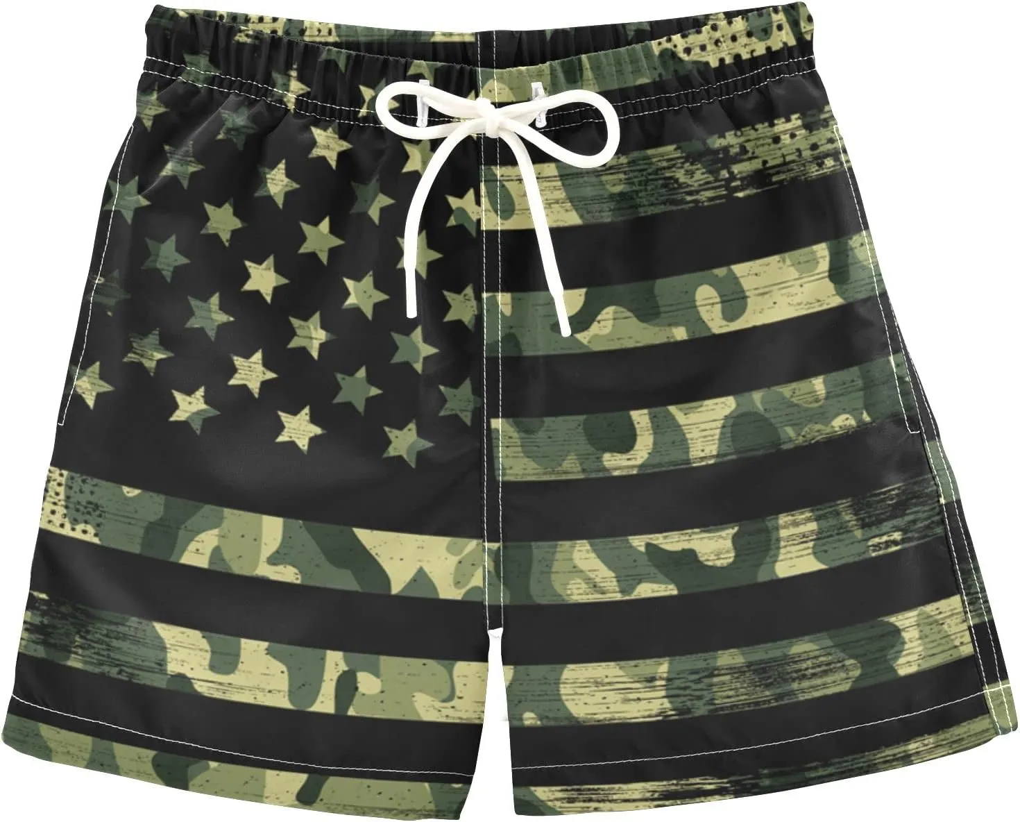 Aflyko Boys' Board Shorts Toddler Swim Trunk Girls Beach Swimwear Bathing Suit