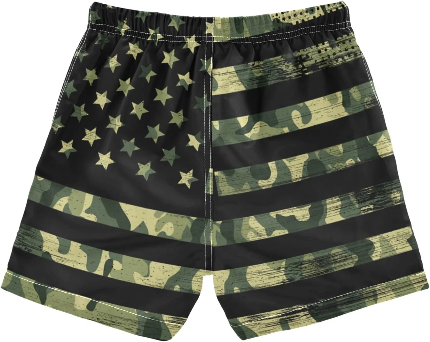Aflyko Boys' Board Shorts Toddler Swim Trunk Girls Beach Swimwear Bathing Suit