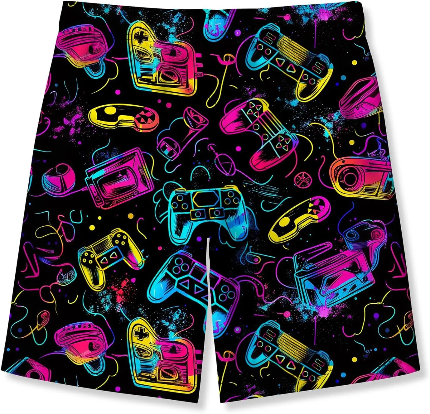 ALISISTER Boys Swim Trunks with Compression Liner with Pockets Bathing Suit 2-20 Years Old
