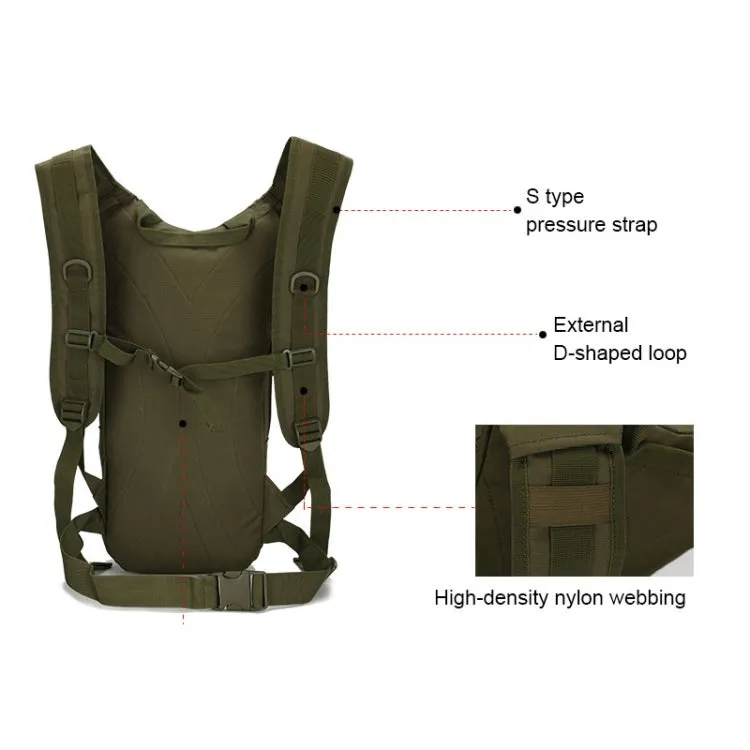 B10 006 Outdoor Waterproof Oxford Cloth Portable Cycling Backpack, Size: Free size(Brown)