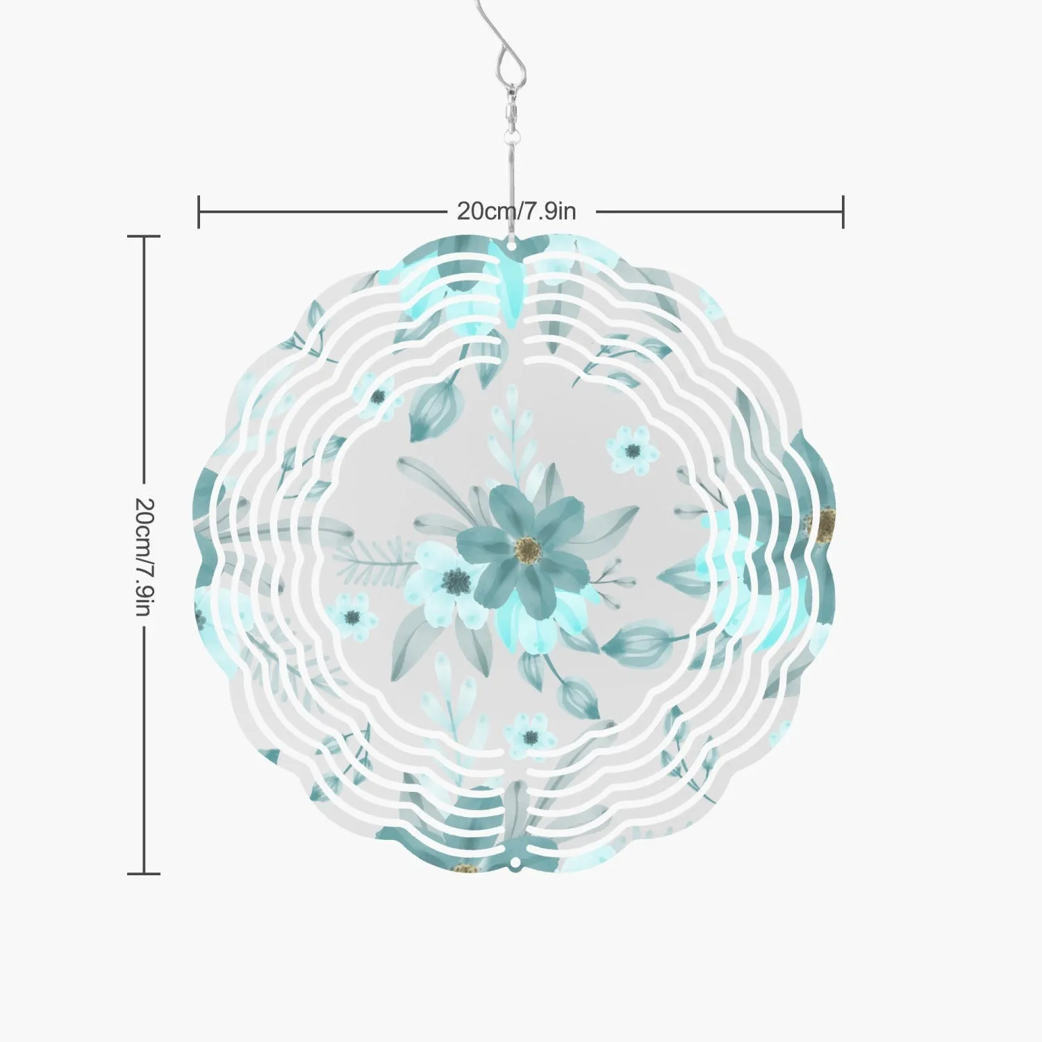 Blue Beauty Wind Spinner