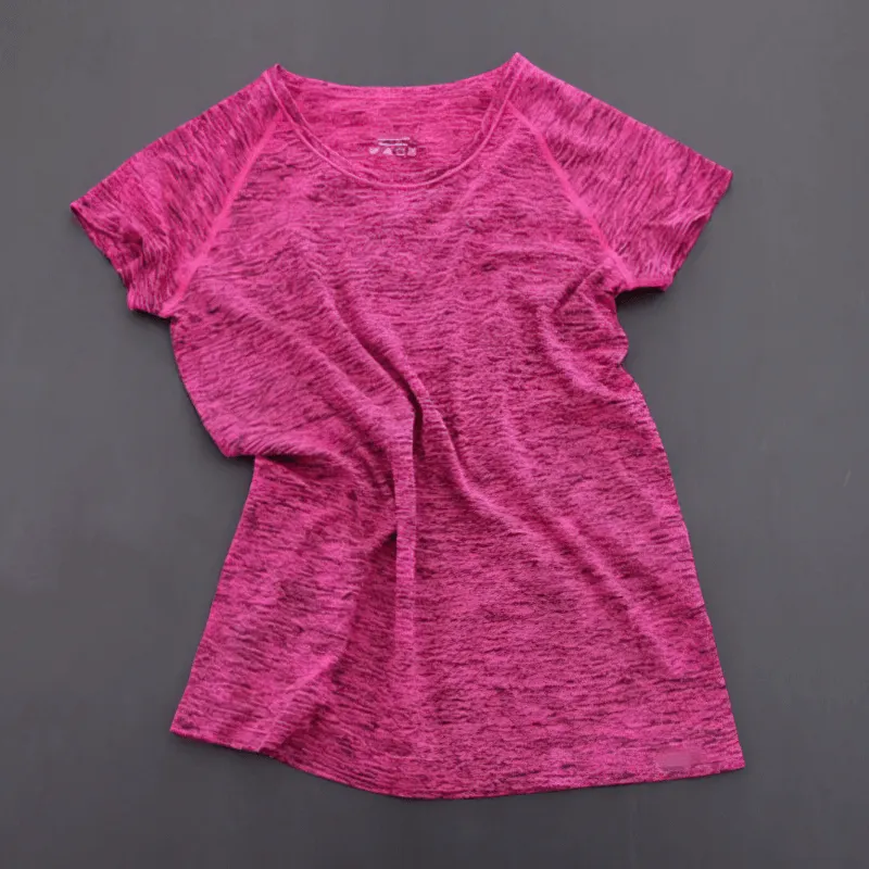 Breathable Women's Short Sleeves T-Shirt / Female Quick Dry Sportswear - SF0014