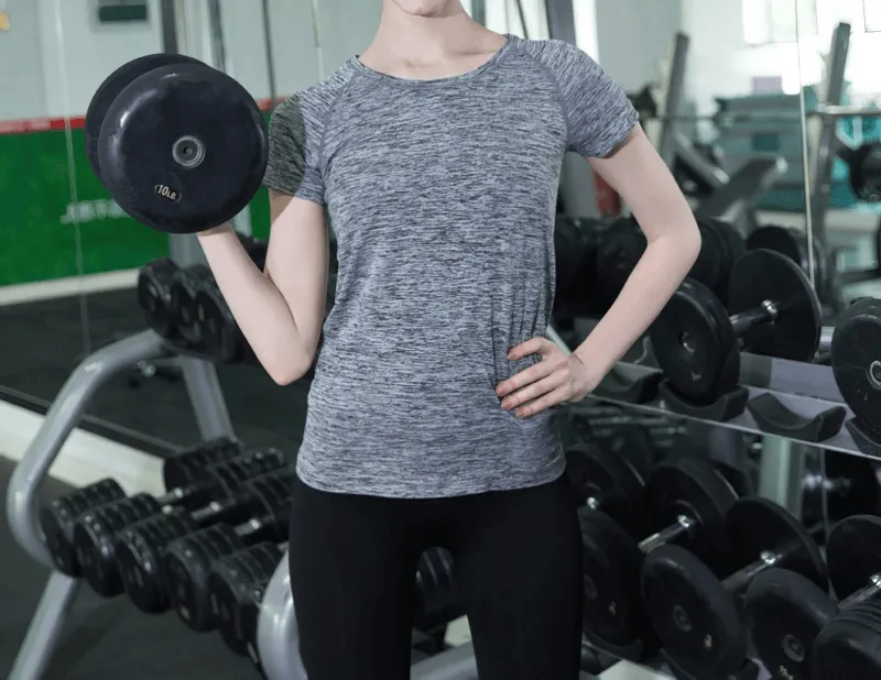 Breathable Women's Short Sleeves T-Shirt / Female Quick Dry Sportswear - SF0014