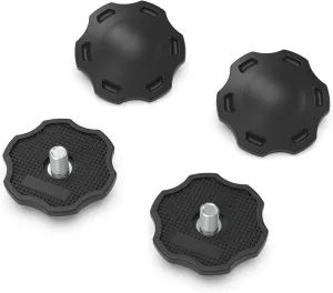 Football Helmet Thumb Screws Compatible with Riddell SpeedFlex Football Helmet, Reduce Head Injuries, for Riddell Speedflex Helmet Accessories, Youth Football Chin Strap Thumb Screws - 4 Pack