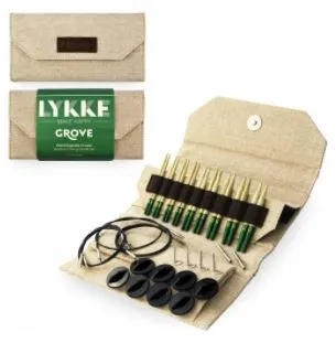 Lykke GROVE Interchangeable Bamboo Circular Needle Gift Sets