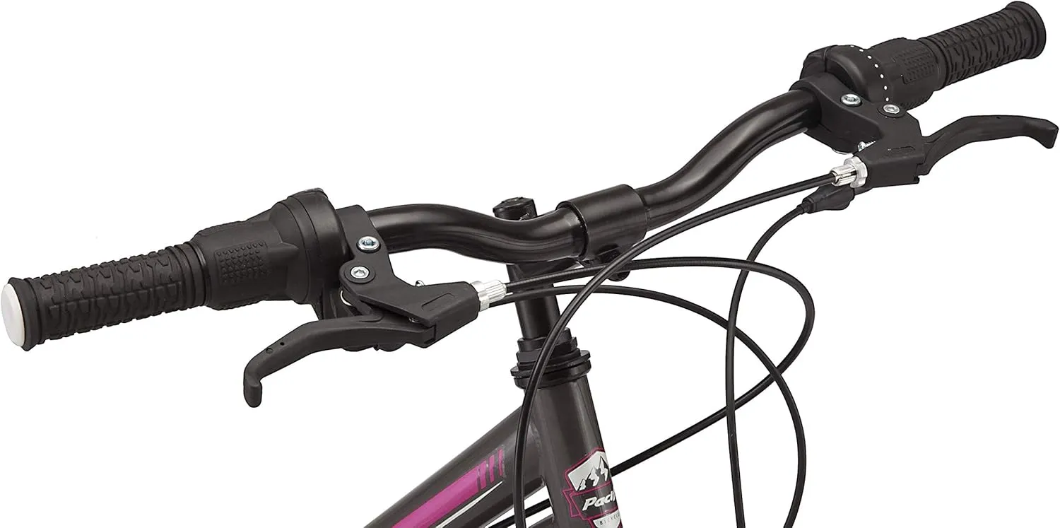 Mountain Sport Bike for Adult Youth Men Women, 24-26-Inch Wheels, 18-Speed Twist Shifters, Linear Pull Brake, Front Suspension, and Steel Frame