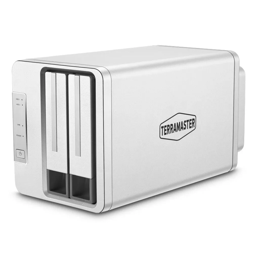 Network storage TerraMaster F2-423 with 2 compartments