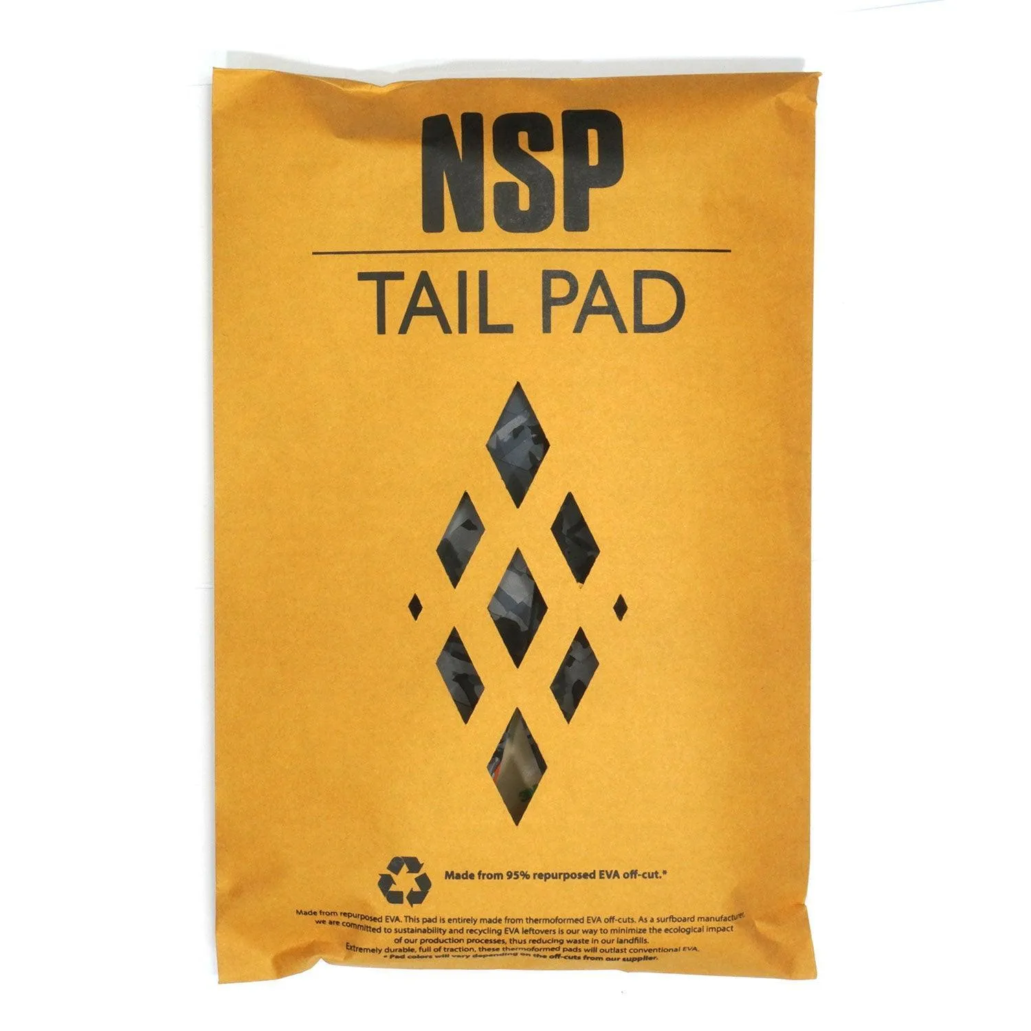 NSP 3 Piece Recycled Traction Tail Pad Charcoal
