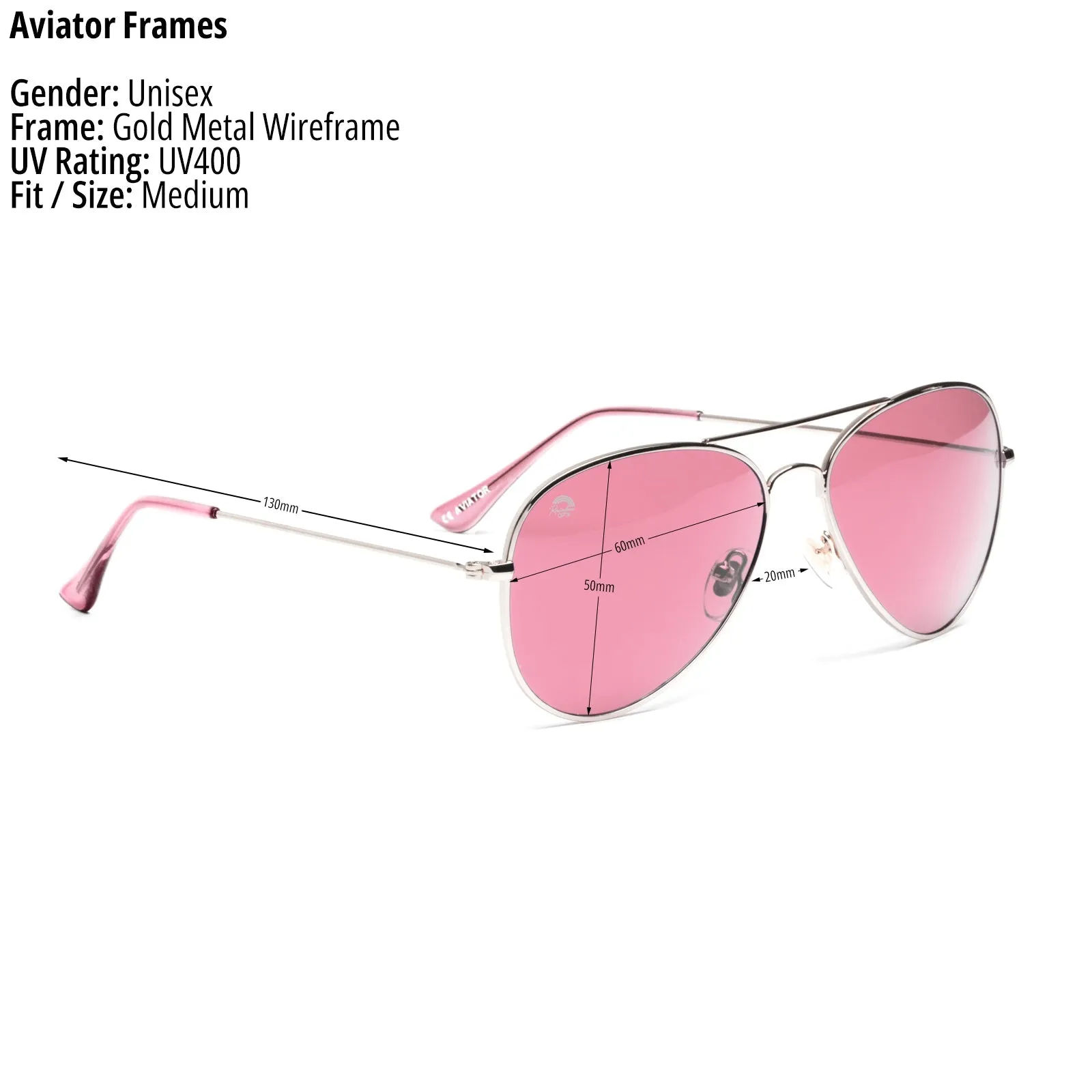 Rose - Aviator Frame