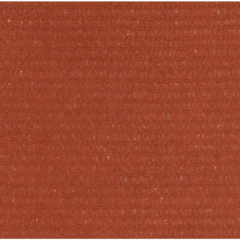 Sunshade Sail 160 g/m² Terracotta 3x4.5 m HDPE