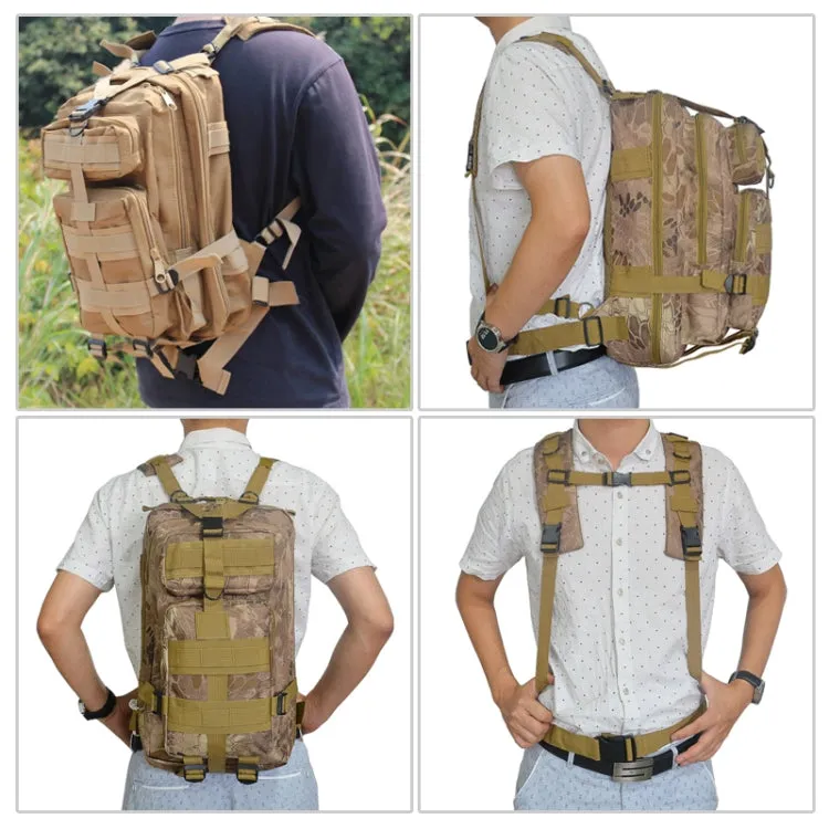 Unisex Outdoor Backpack Camping Hiking Rucksacks Bag(Digital Camo)