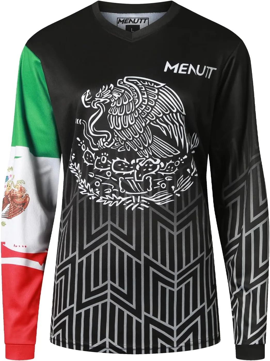 Women Mountain Bike Shirts Long Sleeve Mexico MTB Off-Road Motocross Jersey Quick Dry&Moisture-Wicking