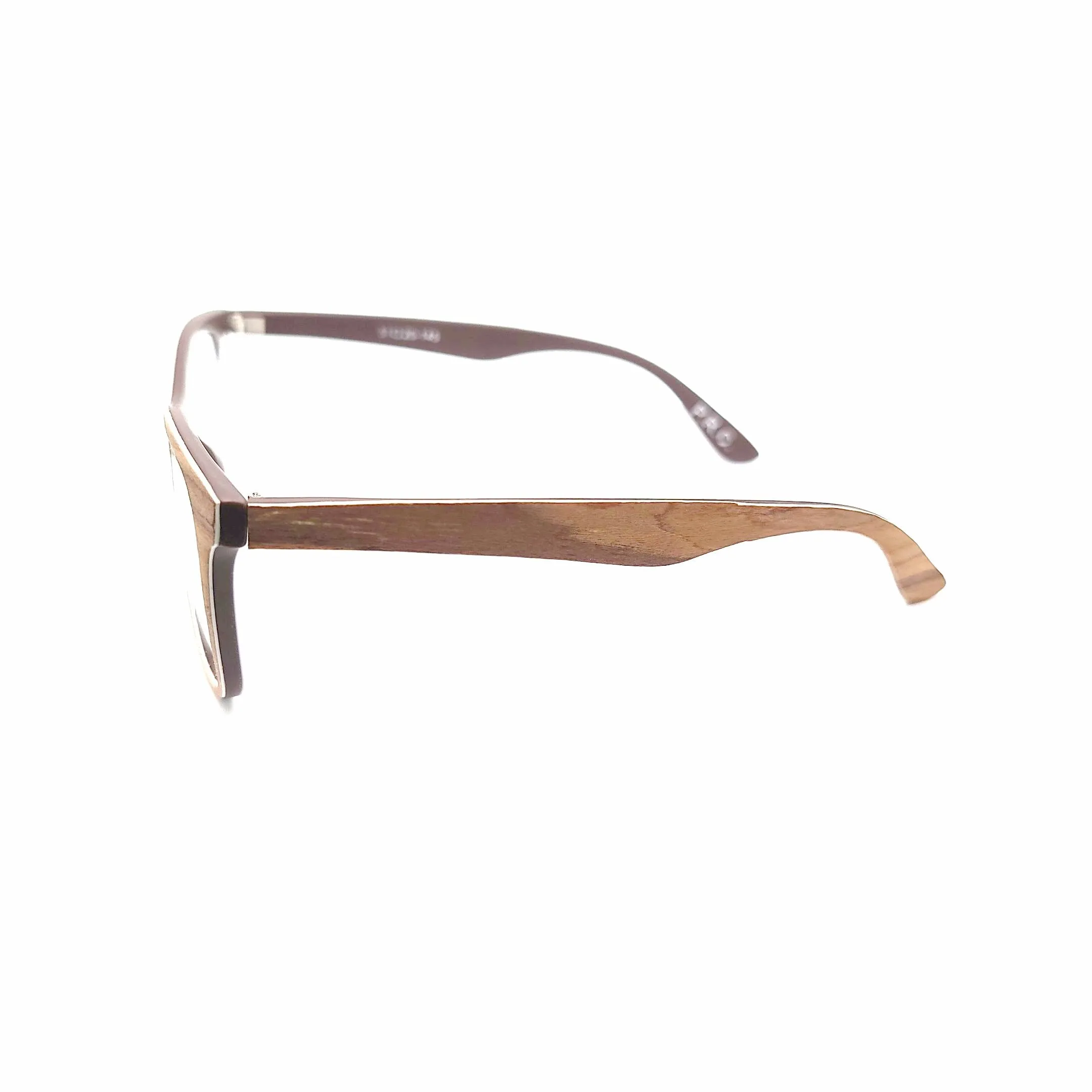 Wooden Multifocal Progressive Blue Blocking Reading Glasses