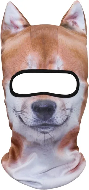 WTACTFUL 3D Stand Ears Animal Balaclava Face Mask for Music Festivals, Raves, Ski, Halloween, Party Outdoor Activities